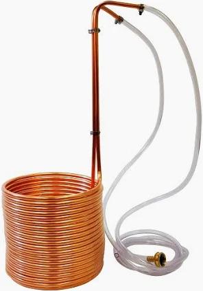 wort chiller and temperature control for brewing