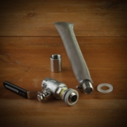 Full Port Ball Valve with Bulkhead and Bazooka Screen Filter