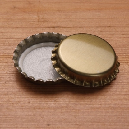29 mm Gold Crown Caps | 100 count
