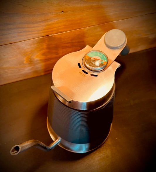 Coffee Gator Gooseneck Kettle with Thermometer