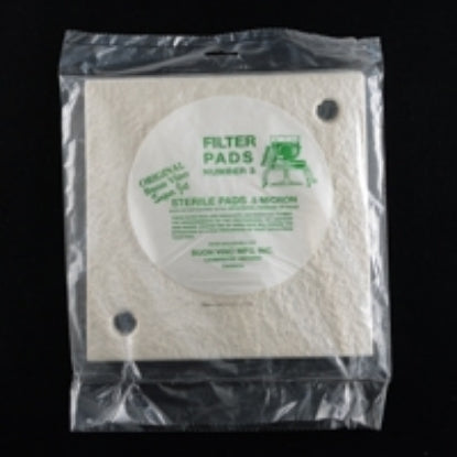 Super Jet Filter Pads #3, Sterile, Bulk Pack
