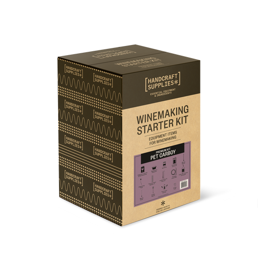 Handcraft Supplies Winemaking Starter Kit with PET Carboy