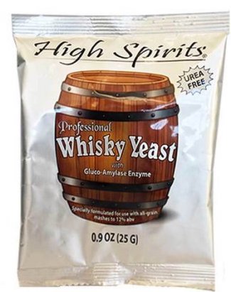 High Spirits Whisky Distillers Yeast with AG