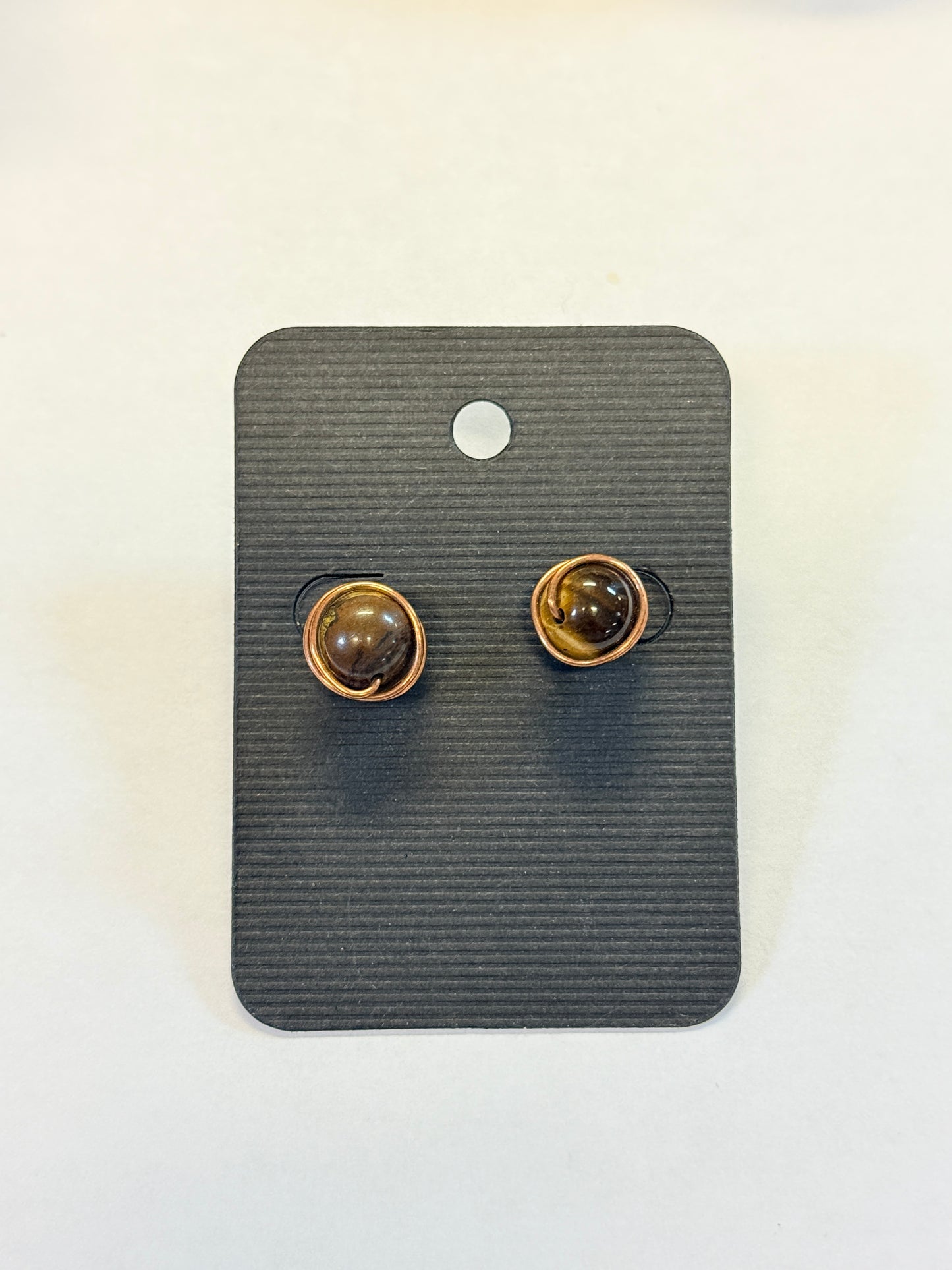 Earrings (Tigers Eye)