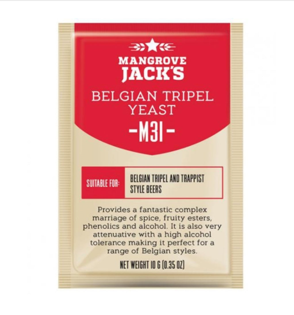 Mangrove Jack's CS Yeast M31 Belgian Tripel (10g)