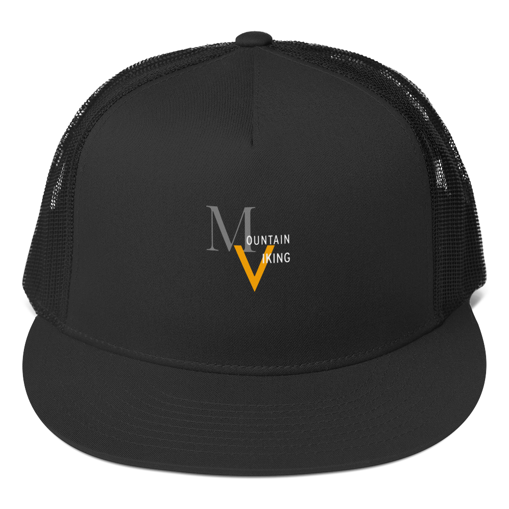 Trucker hat black with MV logo
