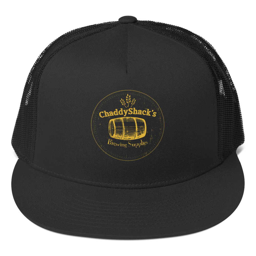 Trucker hat black with logo