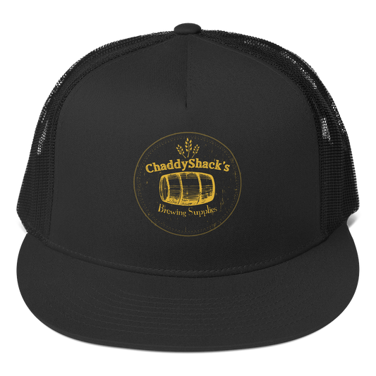 Trucker hat black with logo
