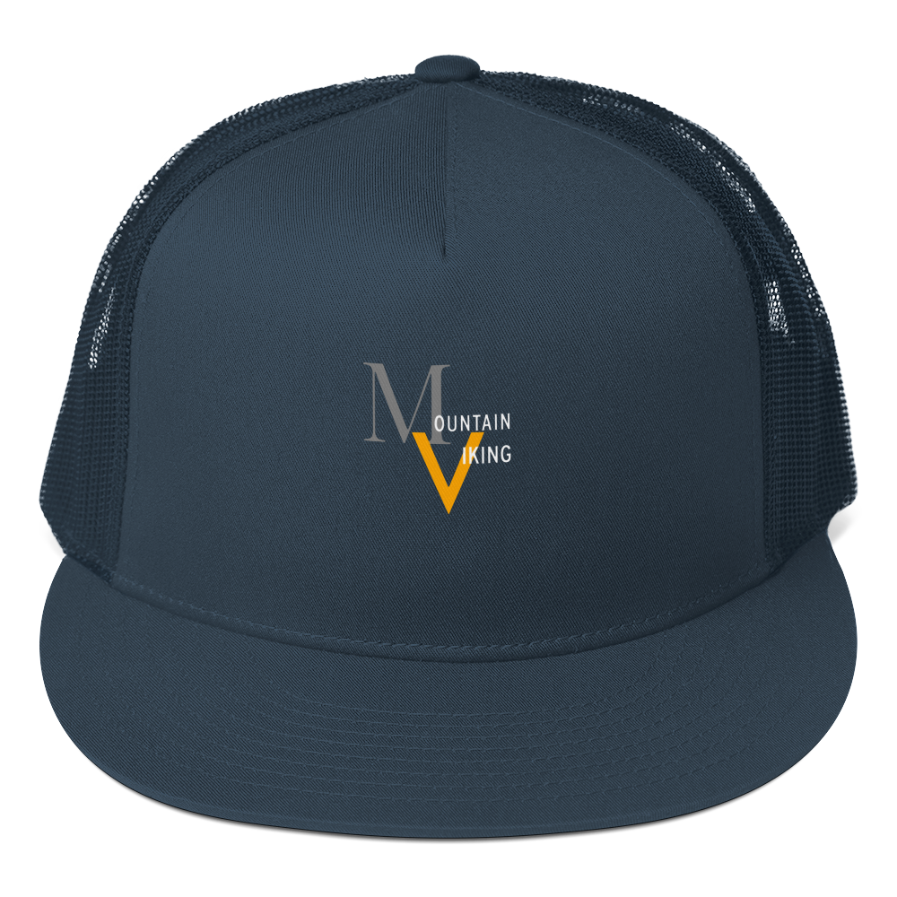 Trucker hat navy blue with MV logo