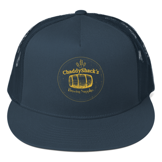 Trucker hat navy blue with logo