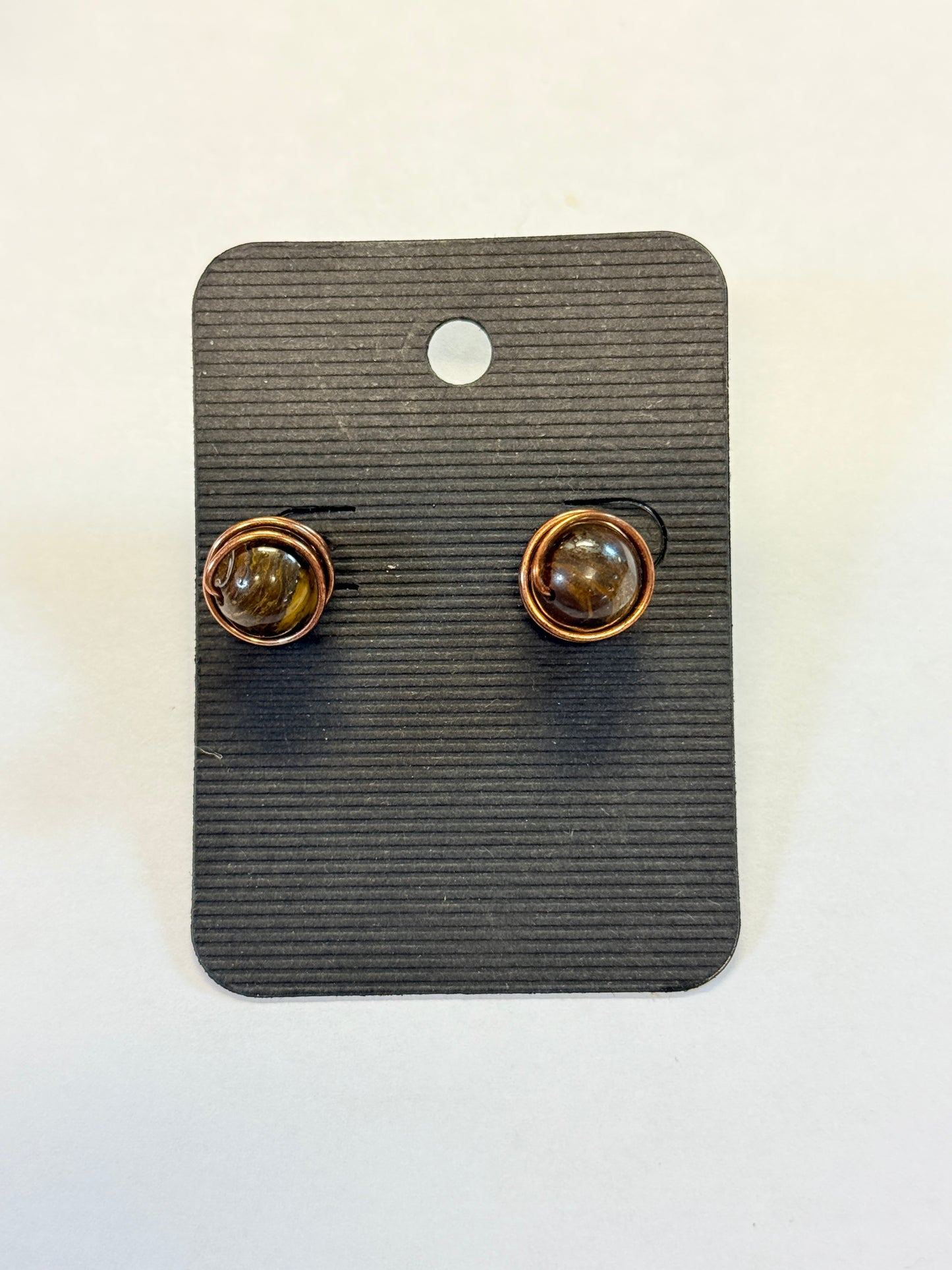 Earrings (Tigers Eye)