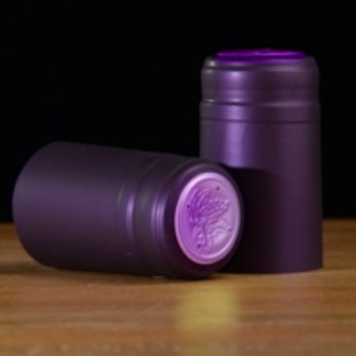 Purple Matte PVC Capsules | 100 Count