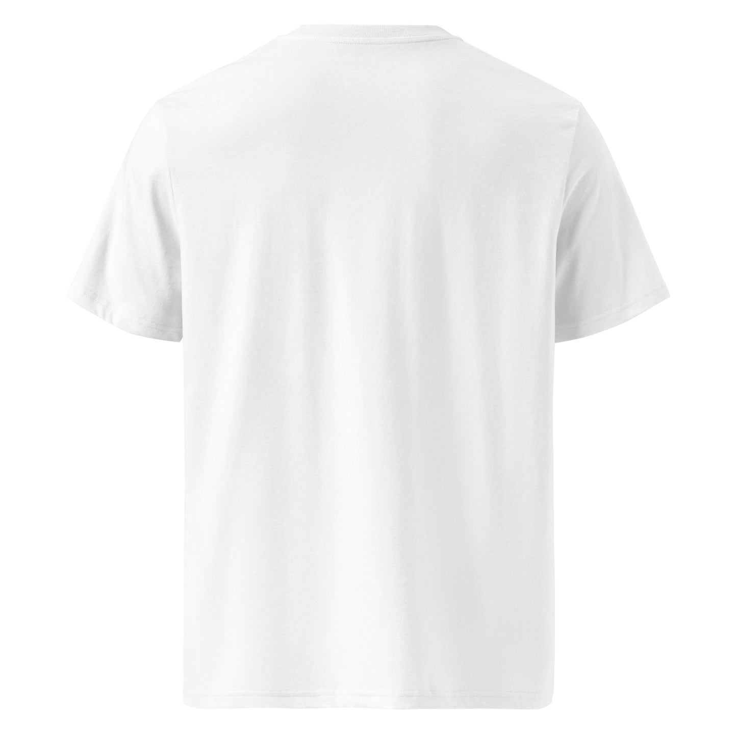 White T-shirt back
