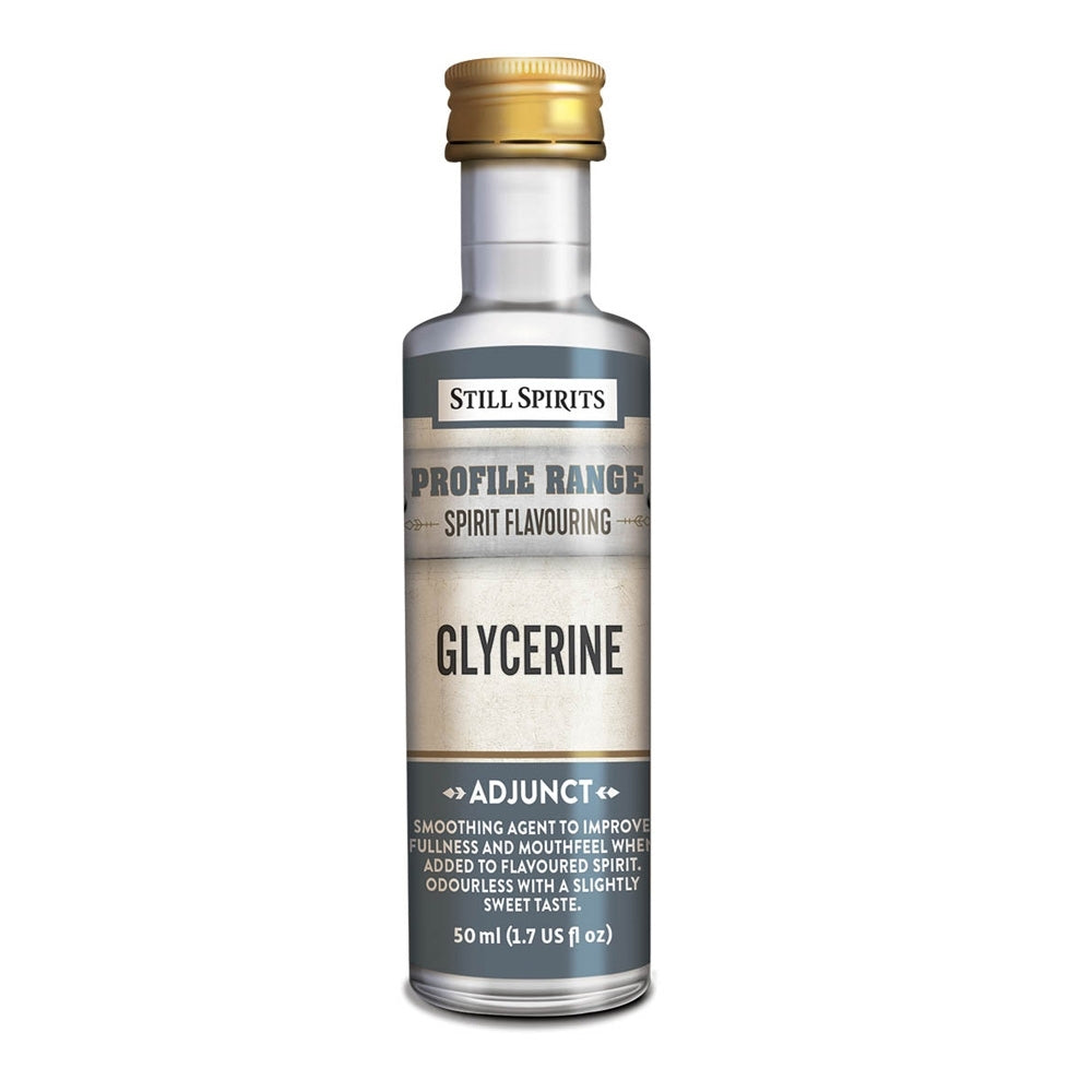 Bottle of Still Spirits Glycerine on a white background