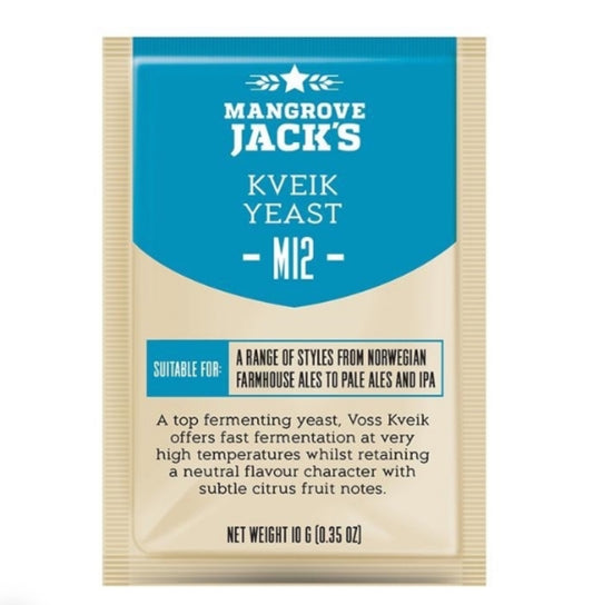 Mangrove Jack's Craft Series Yeast M12 Kveik Yeast 10g