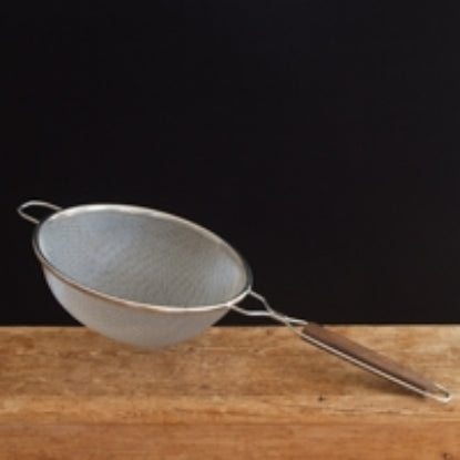 Stainless Steel Double Mesh Strainer, 10 1/4" Diameter