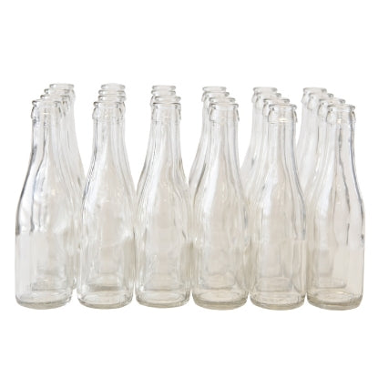 Champagne bottles clear 187ml