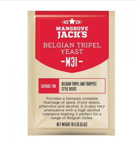 Mangrove Jack's CS Yeast M31 Belgian Tripel (10g)