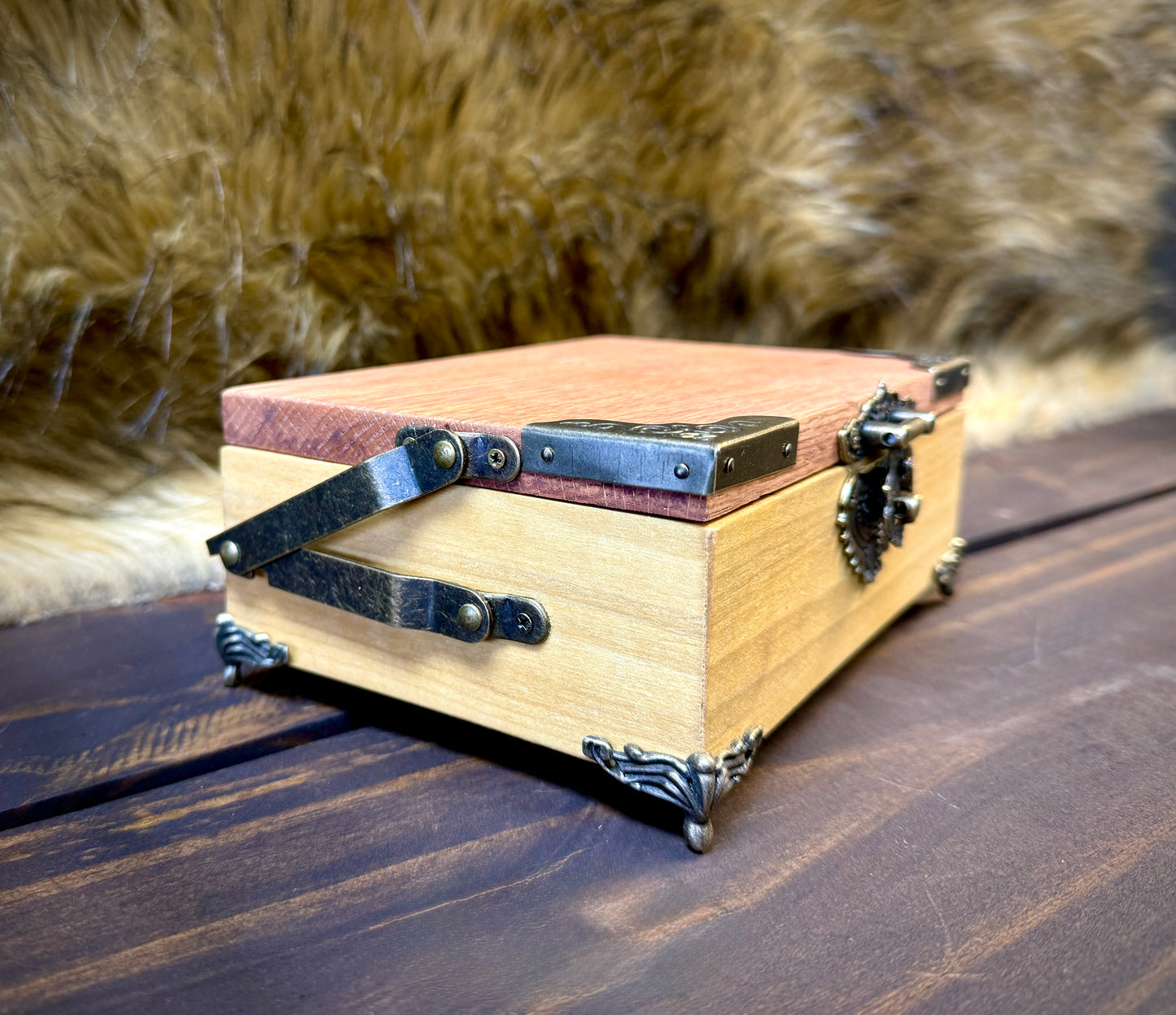 Wood Tea Box