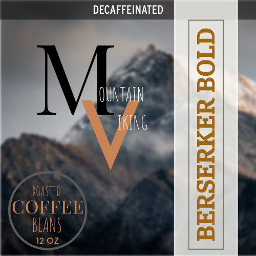 Mountain Viking “Berserker Bold - Decaf” Roasted Coffee