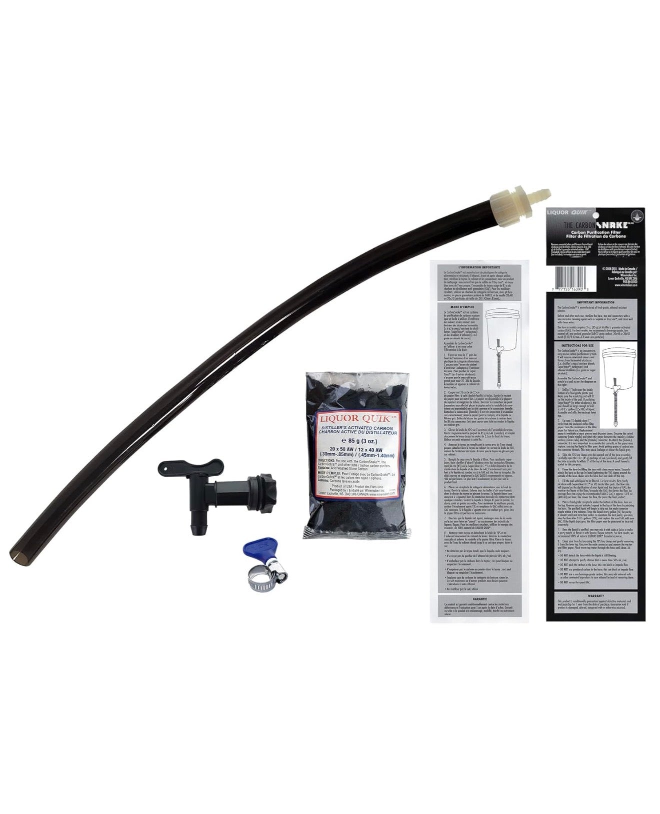 Liquor Quik Carbon Snake