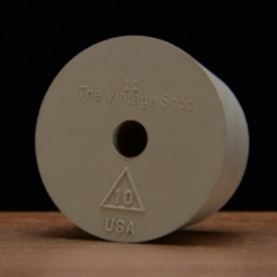 Drilled Rubber Stopper #10