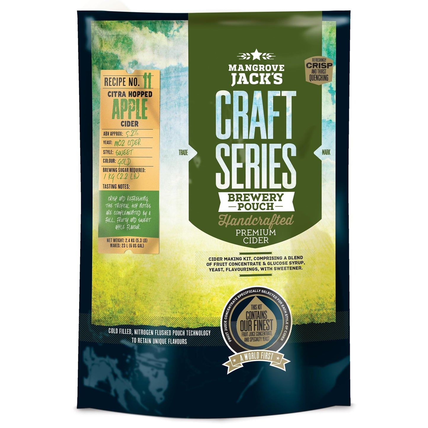 Mangrove Jack’s Craft Series Citra Hopped Apple Cider Kit