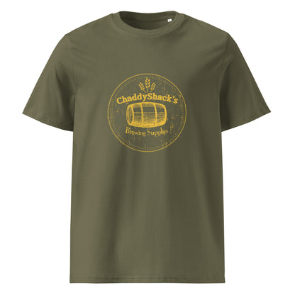 ChaddyShacks Brewing Supplies organic cotton t-shirt